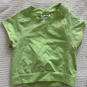 Gymshark Light Green Crop Top